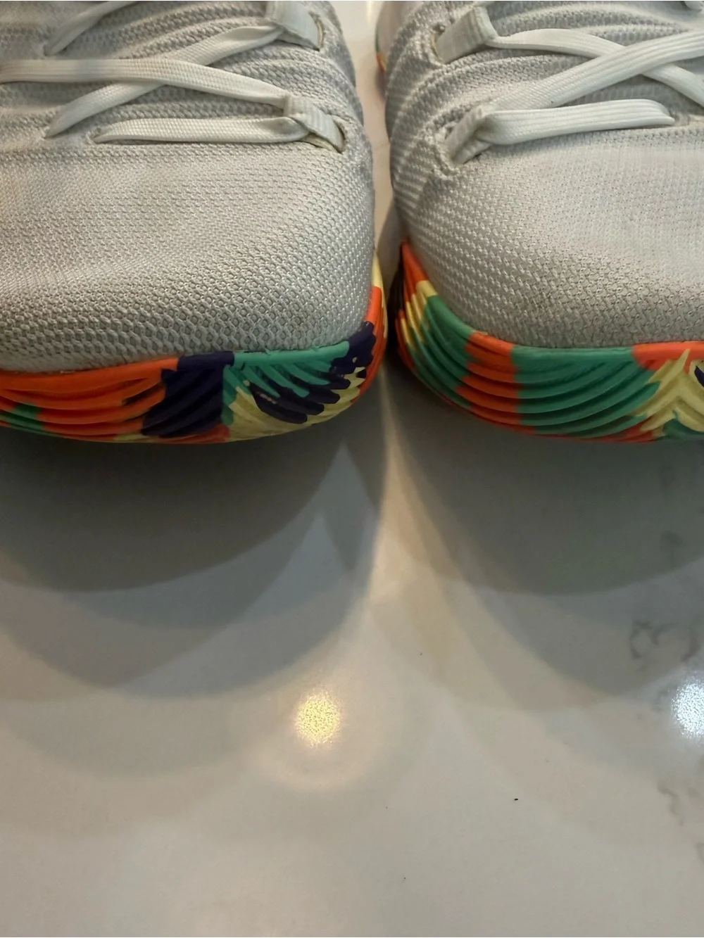 Under Armour Curry 5 Confetti US Men Size 8 Multi-White 3020657-109 basketball